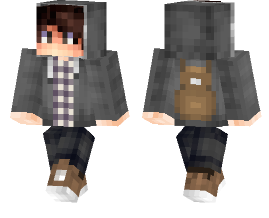 Backpack Boy Skin | Minecraft PE Bedrock Skins