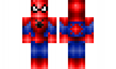 Spiderman Skin | Minecraft PE Bedrock Skins