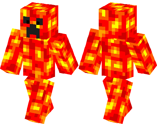 minecraft creeper skin png