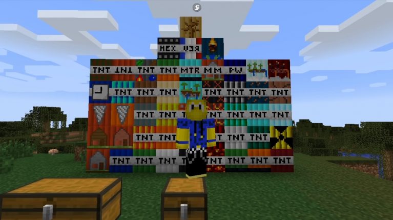 Too Much TNT Mod | Minecraft PE Bedrock Mods