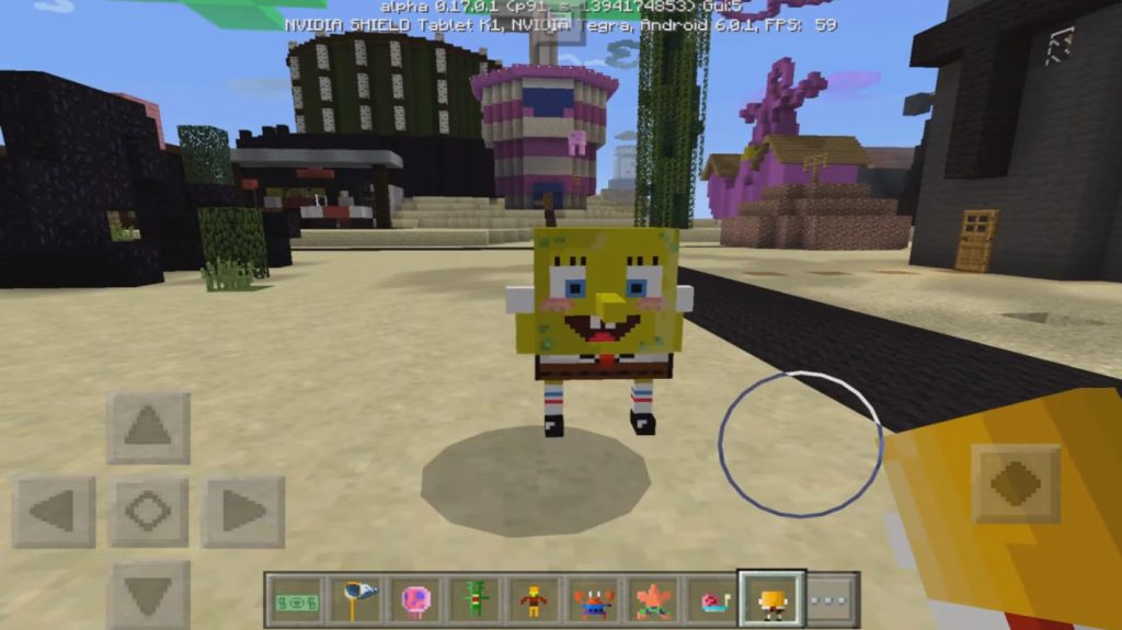 SpongeBob Mod Minecraft PE Mods