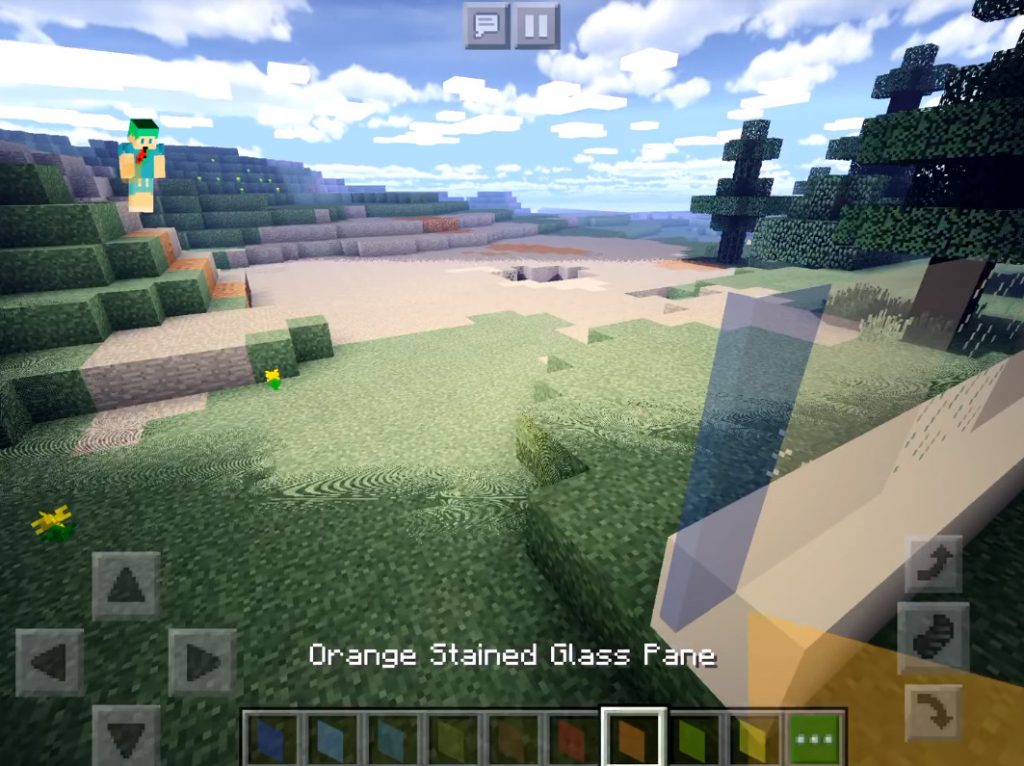 Clean Connectable Glass Texture Pack Minecraft PE 