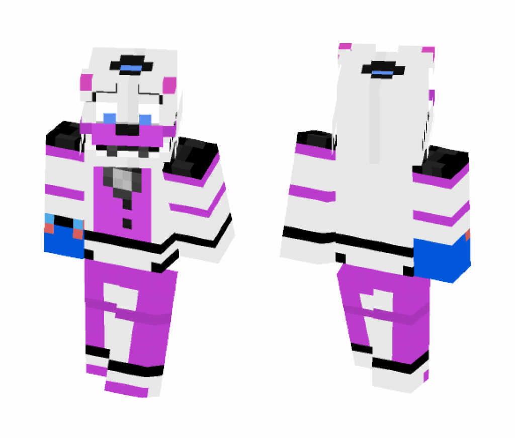And this funny Funtime Freddy skin will be with you. 