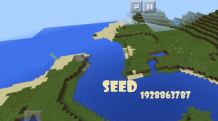 Islands with rivers Seed