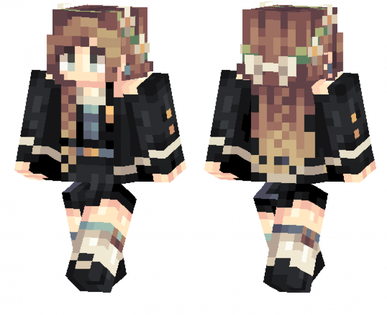 School Uniform Skin Minecraft PE Bedrock Skins