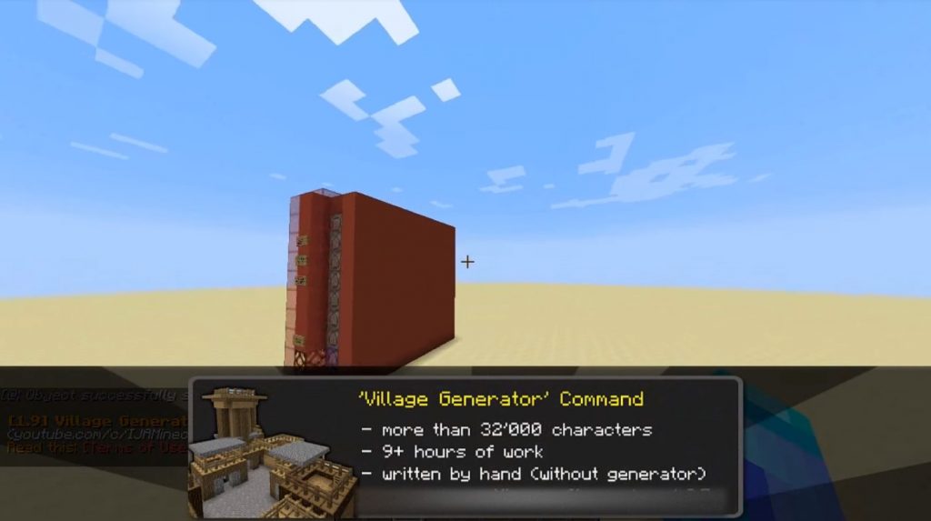 terrorist Empirical cake Village Generator Mod | Minecraft PE Bedrock Mods