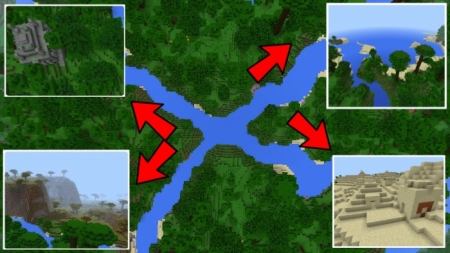 4 Rivers Crossing At Spawn Seed