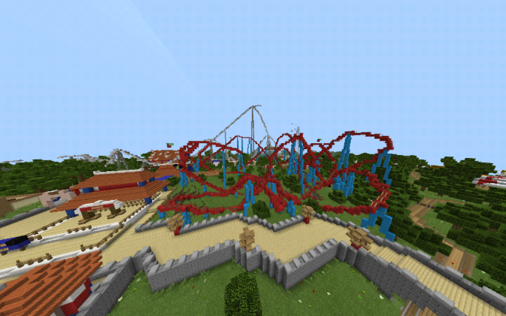 PortAventura World Map Minecraft PE Bedrock Maps