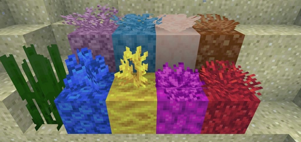 Corals Texture Pack | Minecraft PE Bedrock Texture Packs