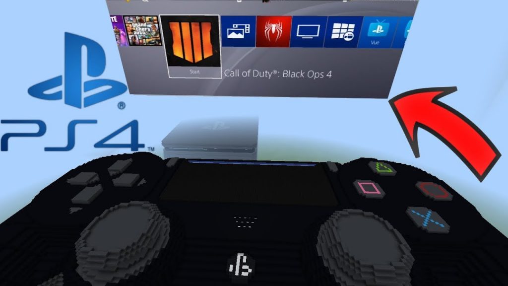 modded ps4 controller for minecraft ps4