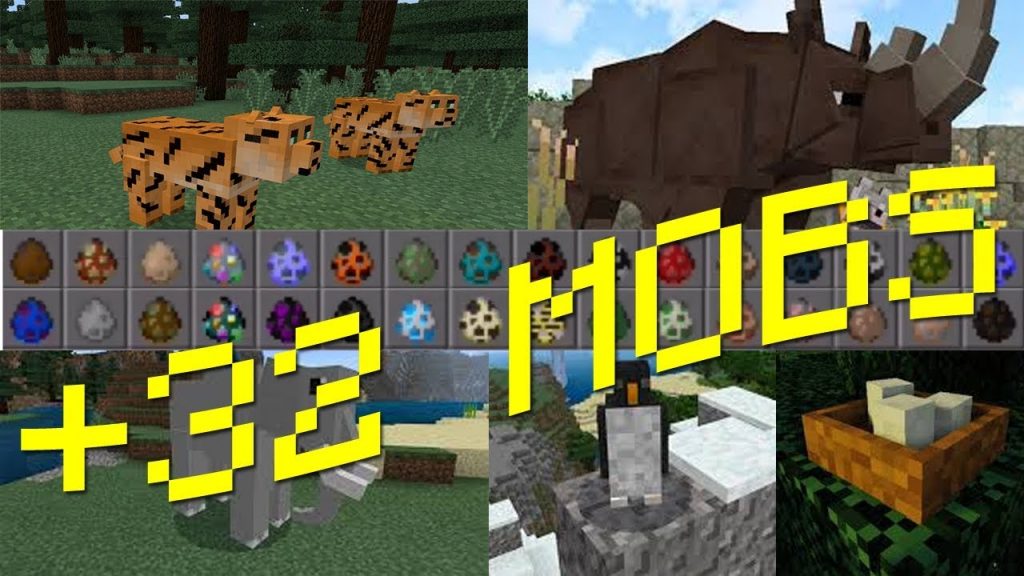 Zoocraft Addon Minecraft Pe Bedrock Addons Minecraft Pe Bedrock Mods