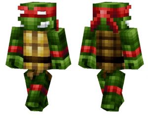 Raphael Skin (Ninja Turtles) | Minecraft PE Bedrock Skins