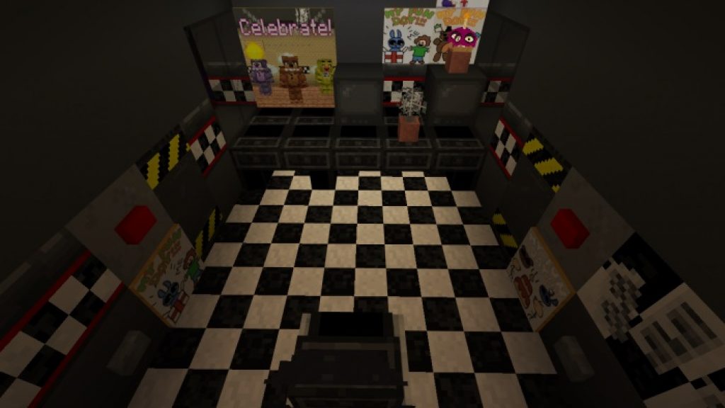 Working FNaF 1 Restaurant Map Minecraft PE Maps