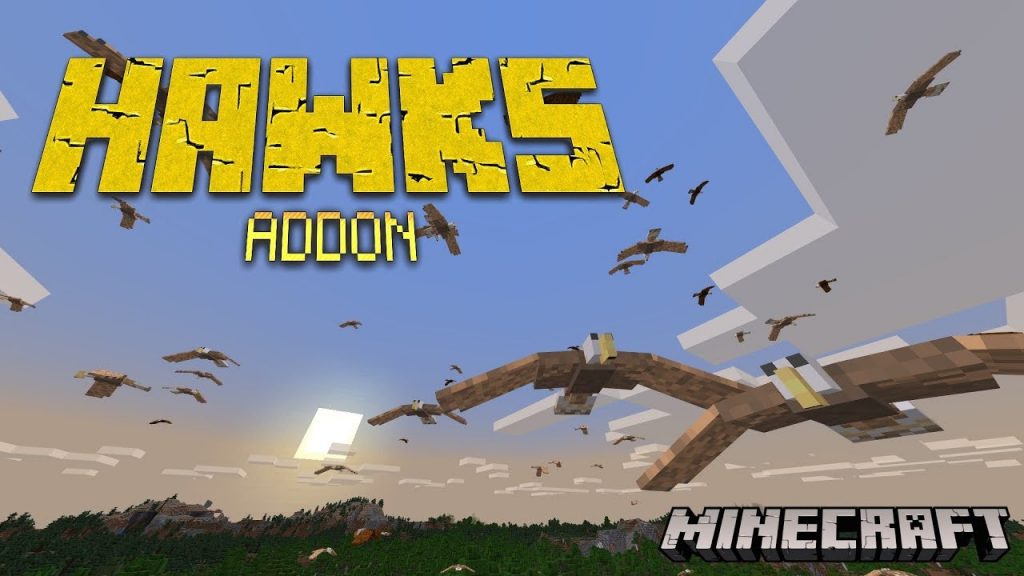 Resultado de imagem para Minecraft PE Mod Addon Hawks