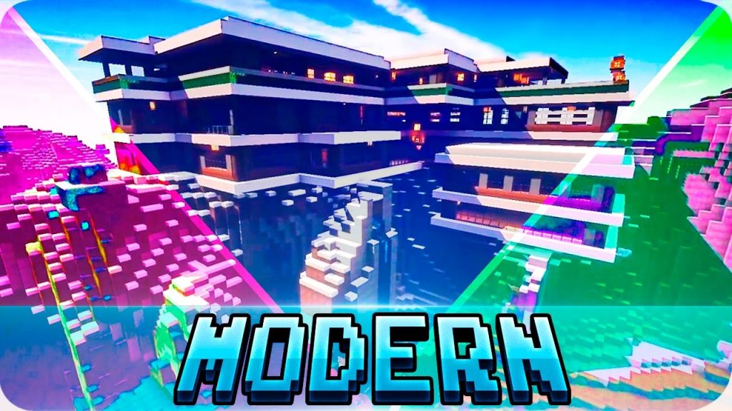 Modern House Map | Minecraft PE Maps