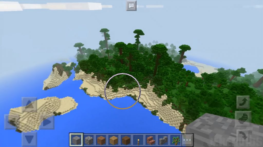 Jungle Island Map Minecraft PE Bedrock Maps