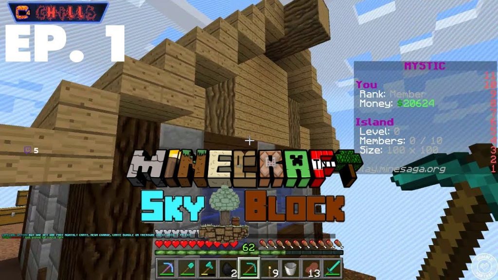 MystiQ Skyblock Map