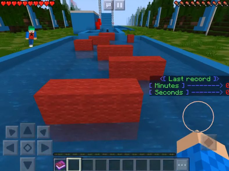 Wipeout Map | Minecraft PE Bedrock Maps