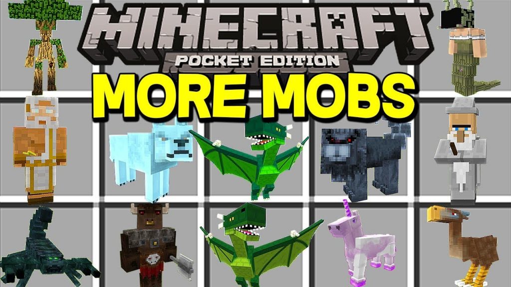 More Mobs Mod Minecraft Pe Bedrock Mods