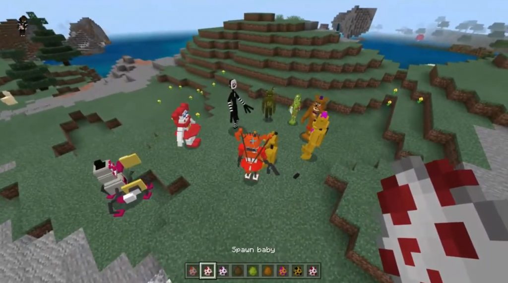 Fnaf Universe Addon Minecraft PE Bedrock Addons