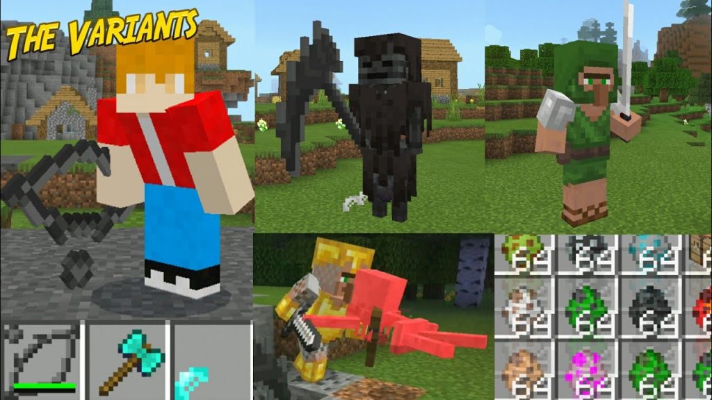 The Variants Addon Minecraft Pe Bedrock Addons