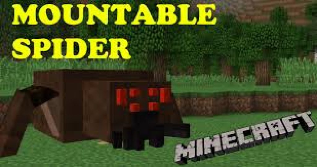 Mountable Spiders Mod Minecraft PE Mods