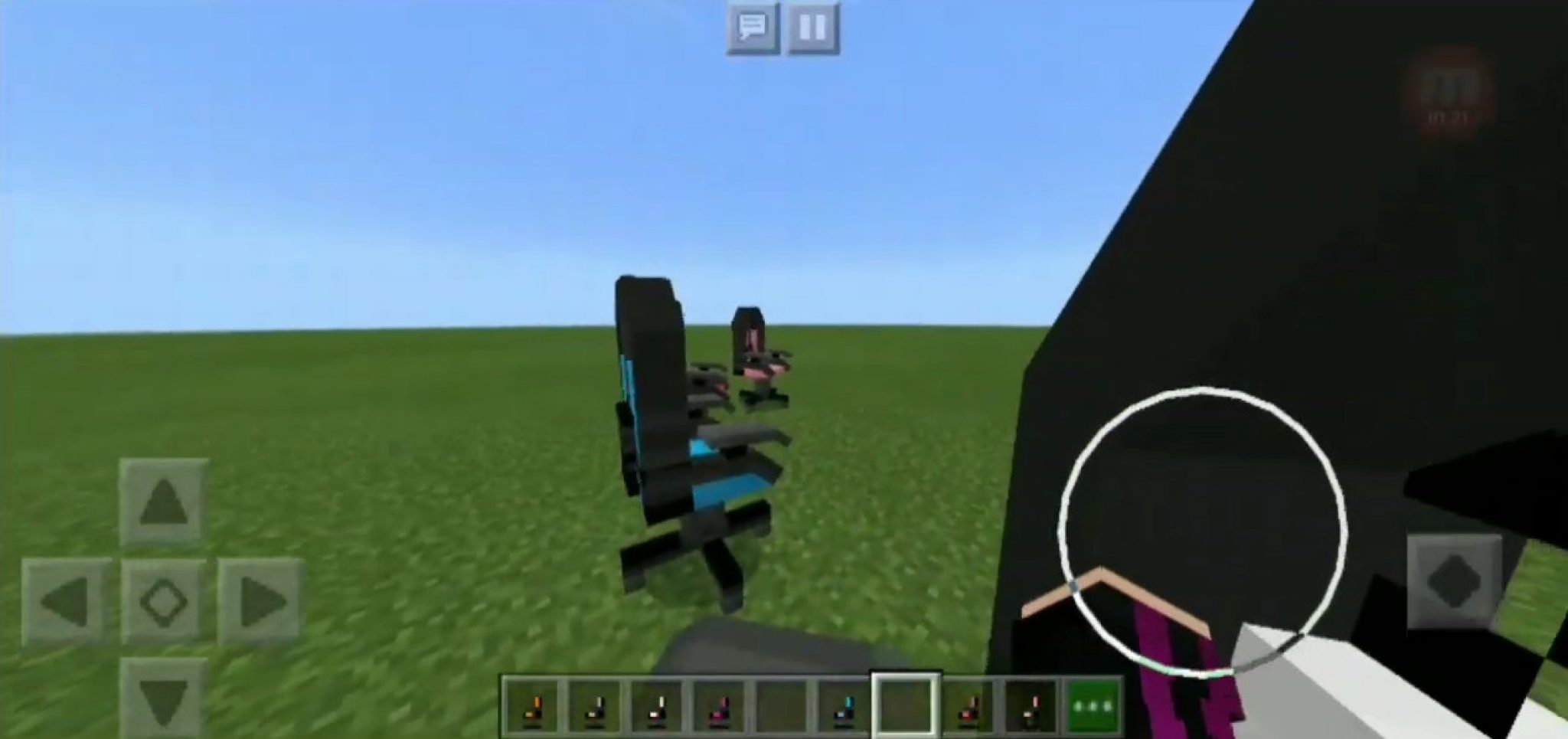 Just Chairs Addon Minecraft PE Bedrock Addons