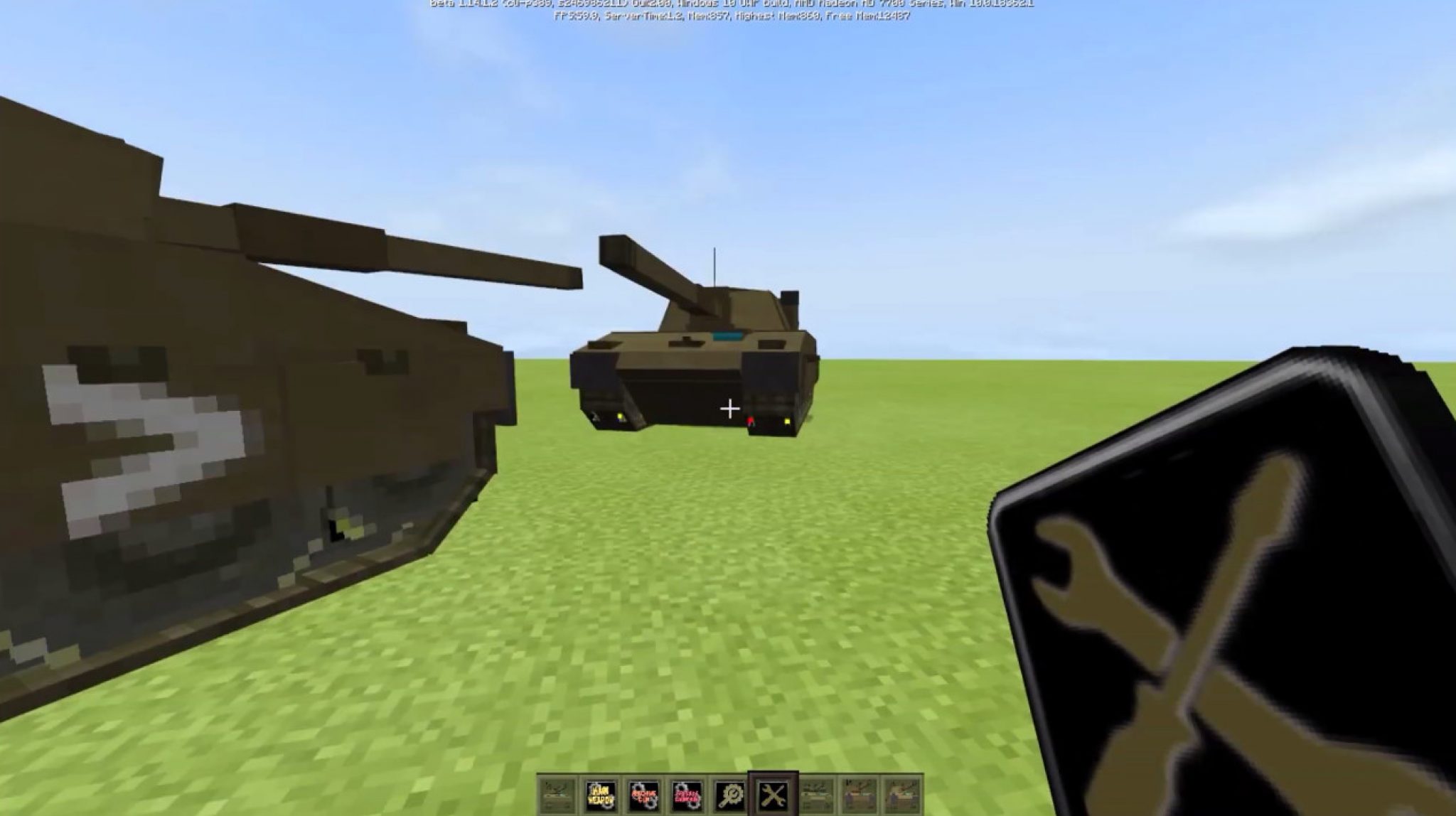 Modern Warfare Battle Tanks Mod Minecraft PE Bedrock Mods