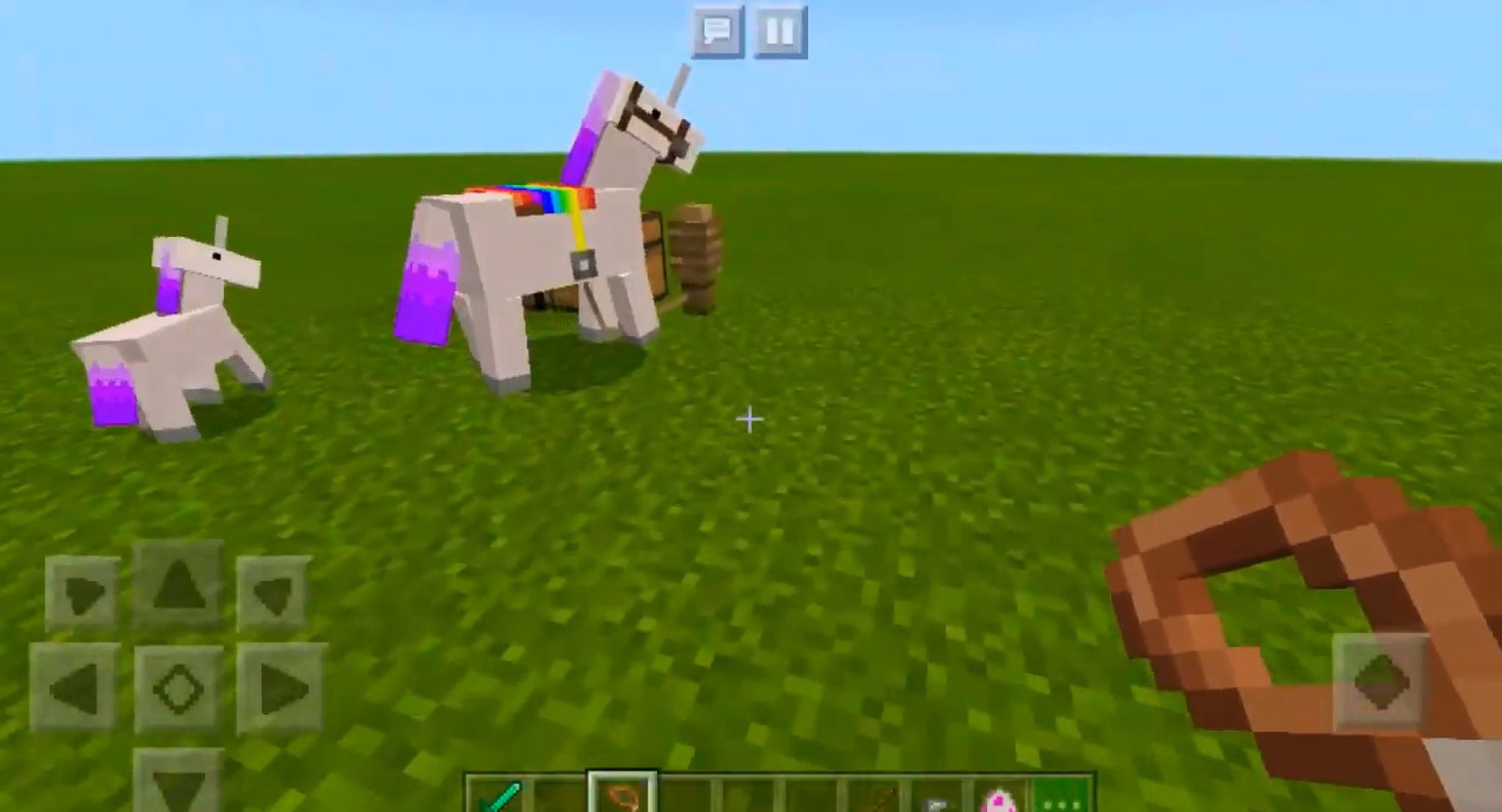 Unicorns Addon Minecraft Pe Bedrock Addons 5177