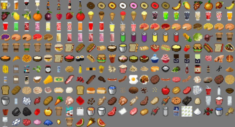 Lots More Food Addon | Minecraft PE Bedrock Addons