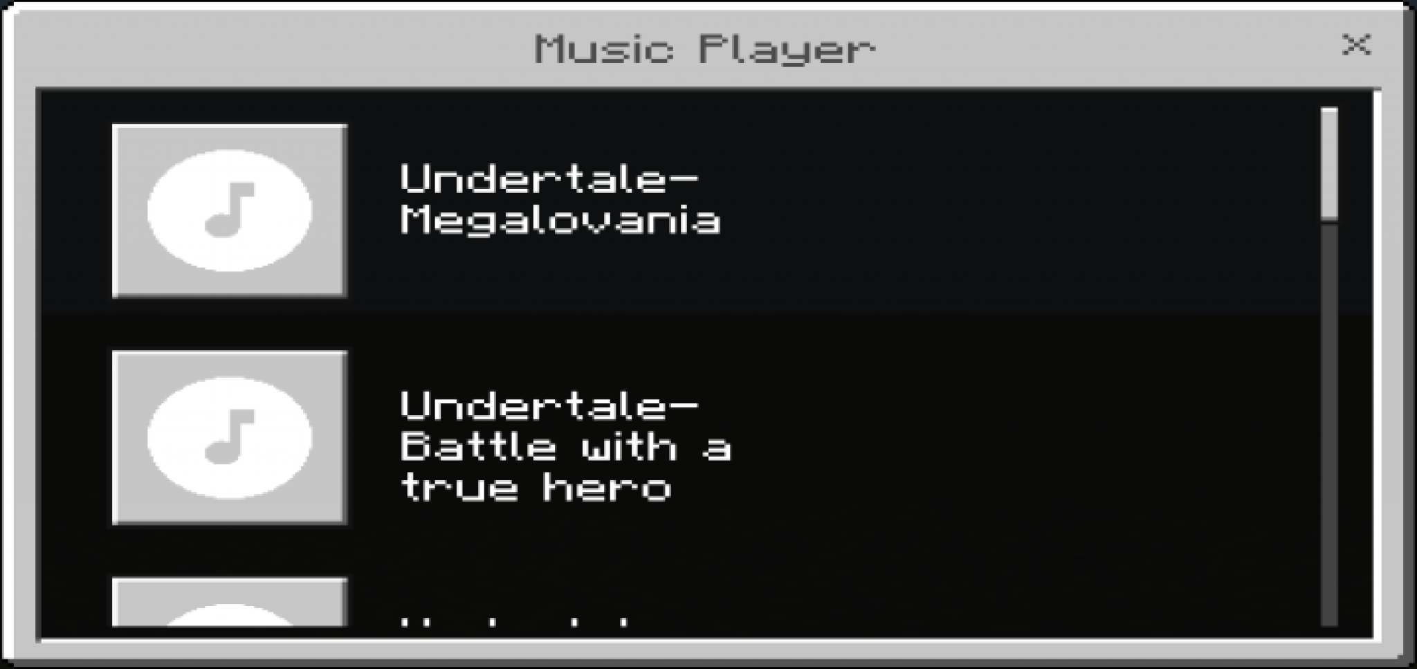 Music Player UI Texture Pack | Minecraft PE Bedrock Texture Packs