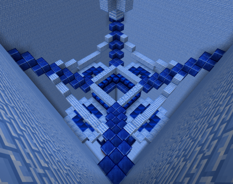 Four Elements Dropper Minecraft PE Bedrock Maps