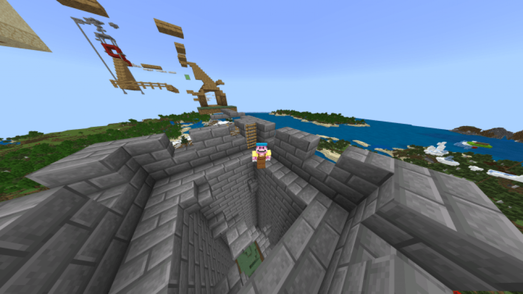 Pretty Neat Jump Map | Minecraft PE Bedrock Maps