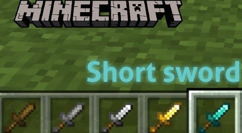 Short Swords Texture Pack Minecraft Pe Bedrock Texture Packs