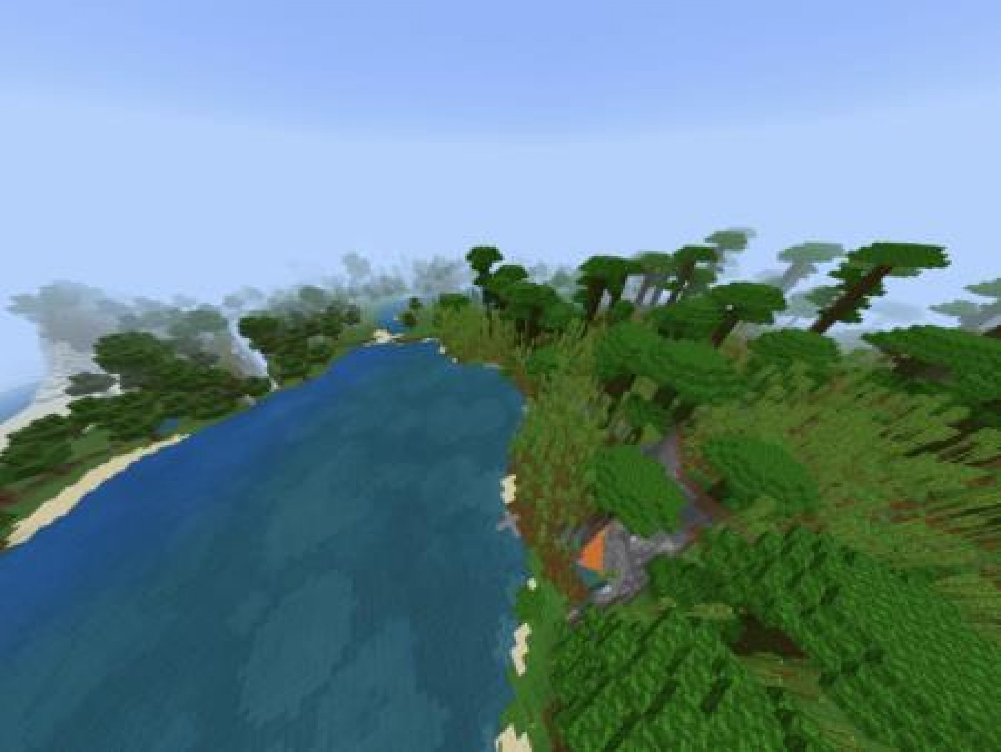Bamboo Jungle with Crossing Ravines Seed | Minecraft PE Bedrock Seeds