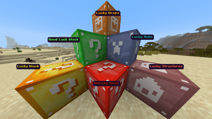 Lucky Blocks Addon