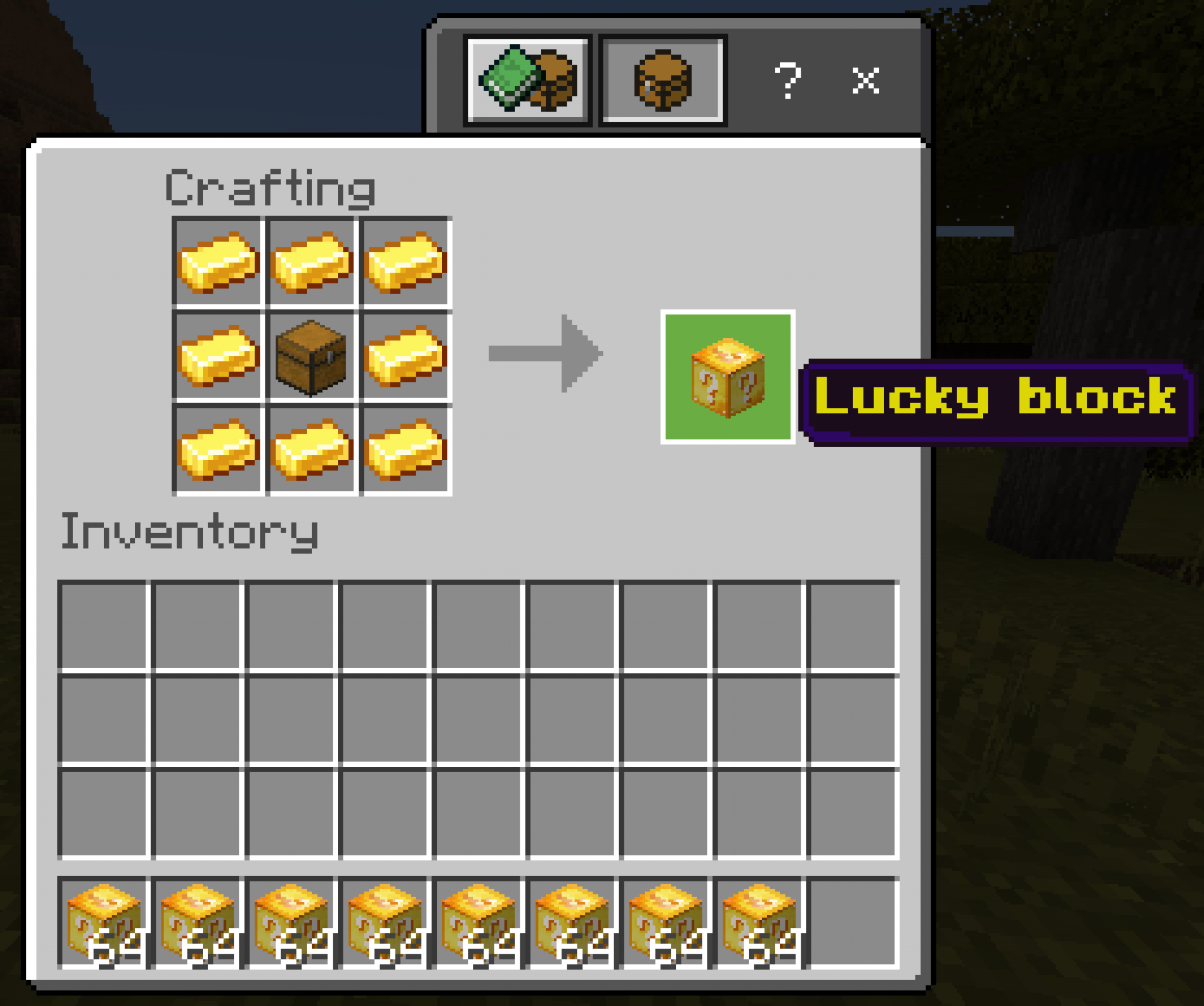 lucky block mod 1.7.10