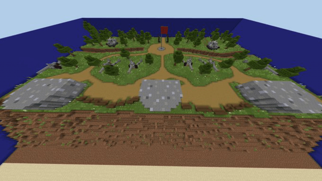 D-Day Battle Map  Minecraft PE Bedrock Maps