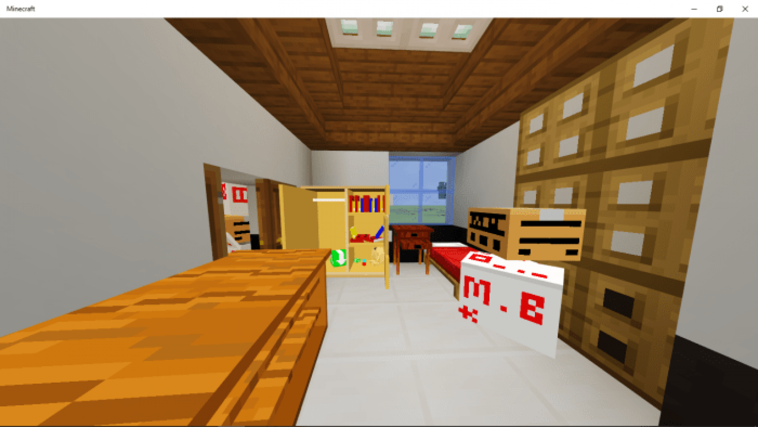 Realistic Storage Furnitures Addon Minecraft PE Bedrock Addons