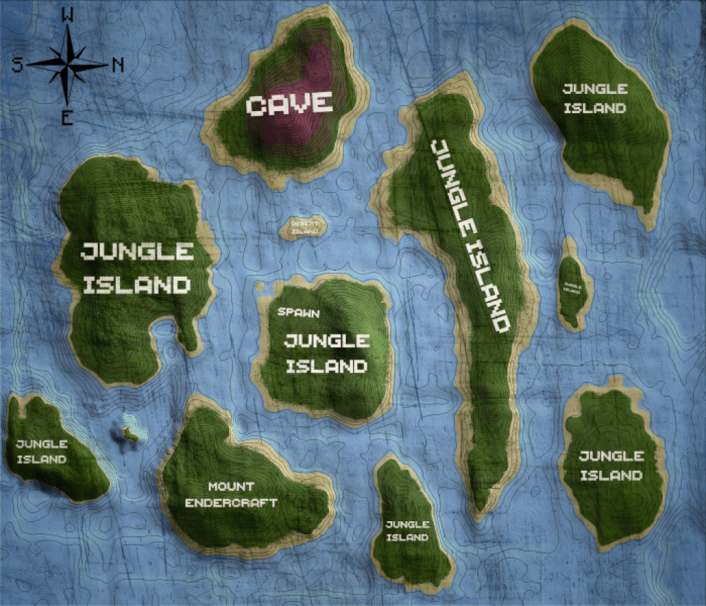 jungle island map dragon city