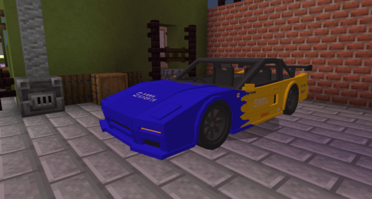 Honda NSX Addon | Minecraft PE Bedrock Addons