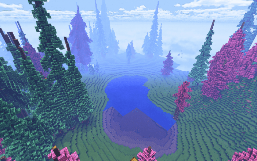 Spruce Forest Map | Minecraft PE Bedrock Maps