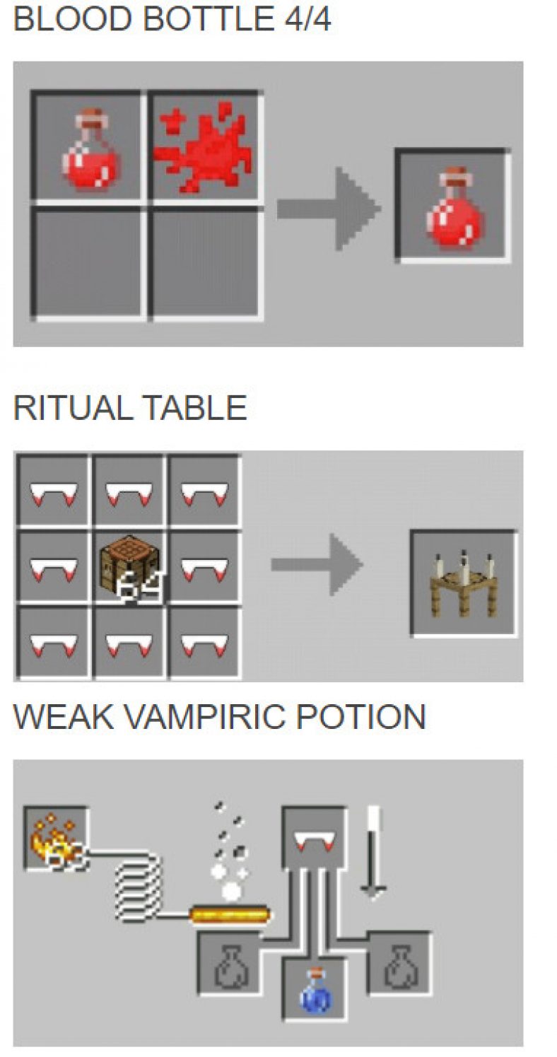 Vampire Craft Addon | Minecraft PE Bedrock Addons