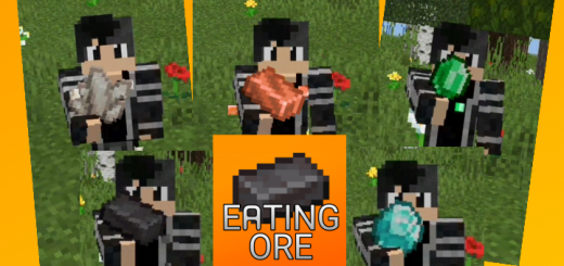 Eating Ore Addon