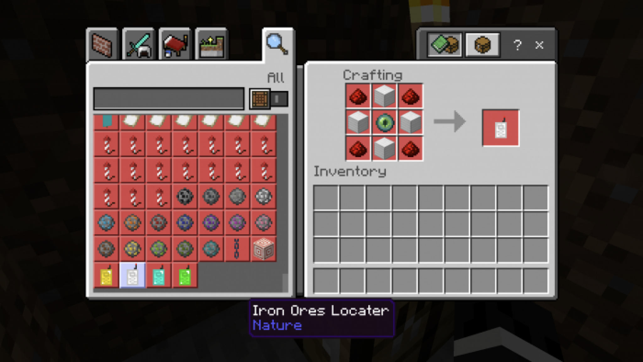 Ores Locaters Addon Minecraft PE Bedrock Addons