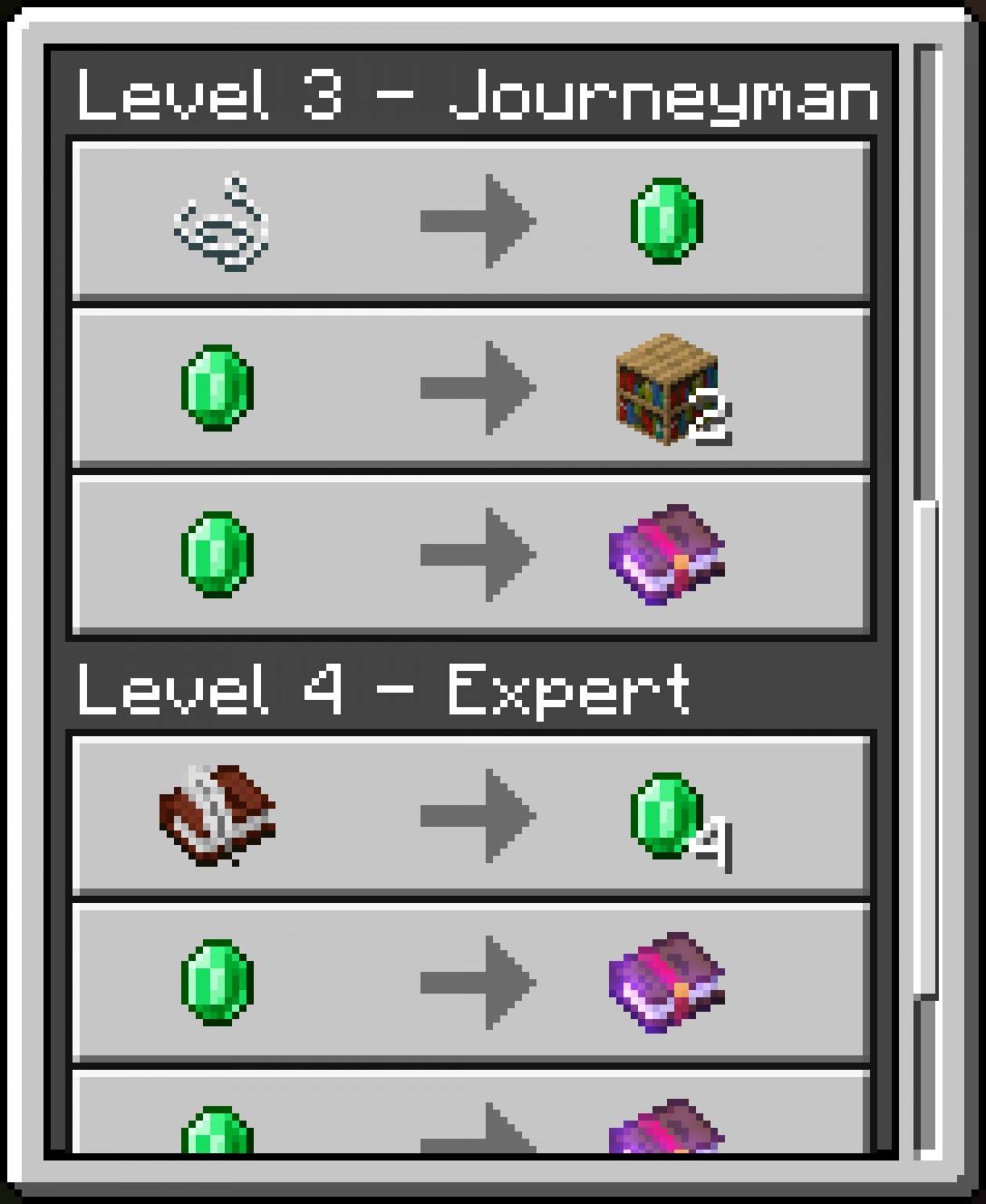 OP Villager Trades Mod Minecraft PE Bedrock Mods