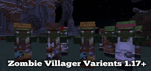Zombie Villager Varients Addon
