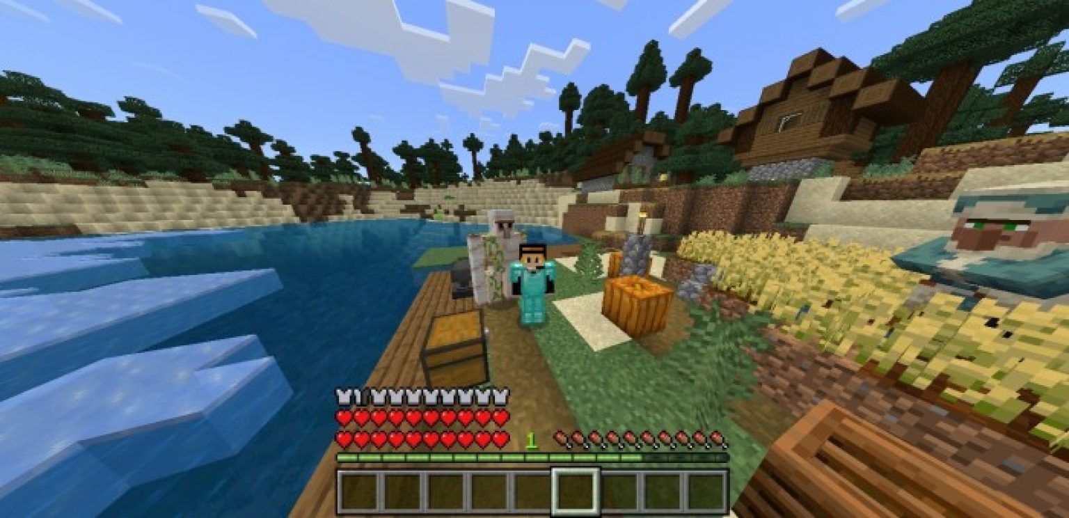 Protection Helmet Addon Minecraft PE Bedrock Addons