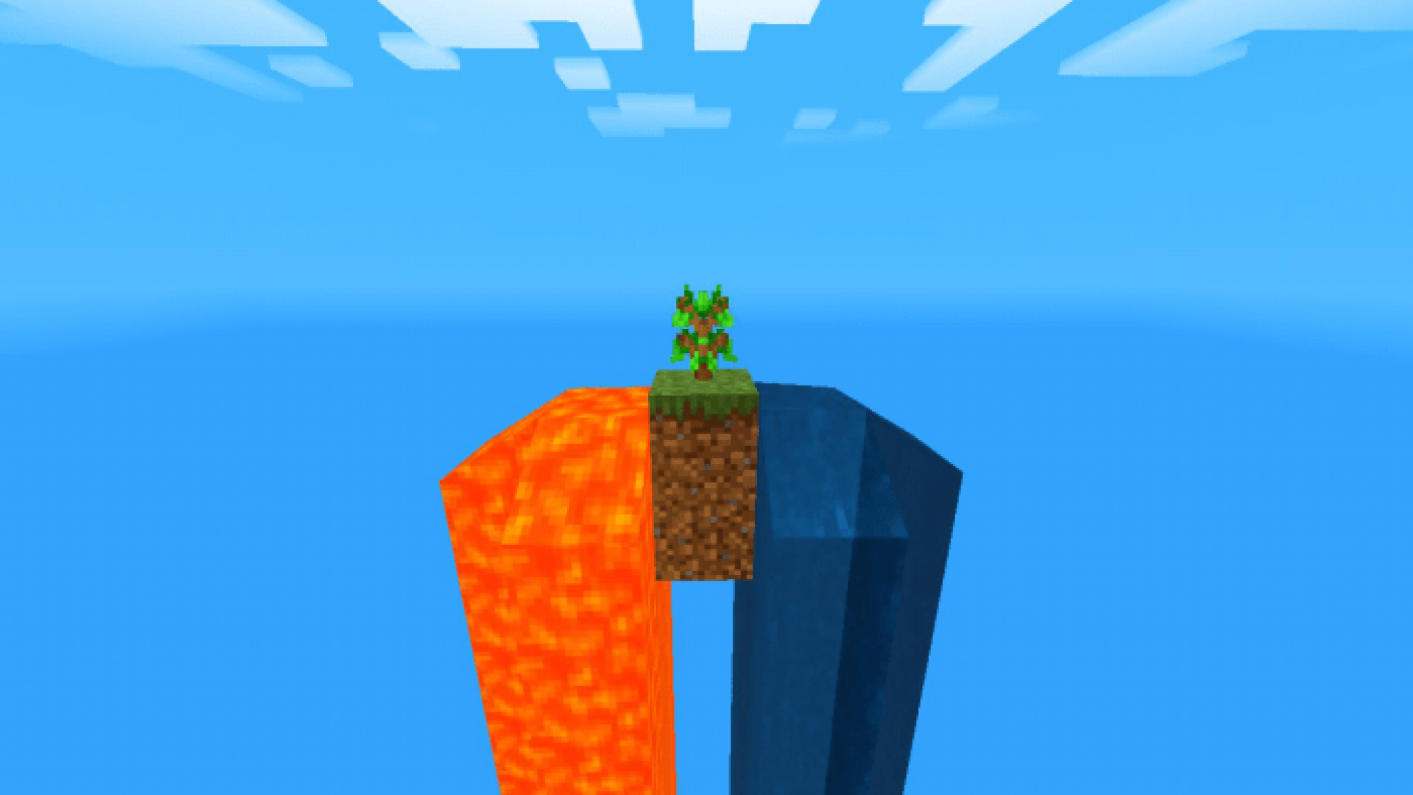 Skyblock 1.18 Map Minecraft PE Bedrock Maps