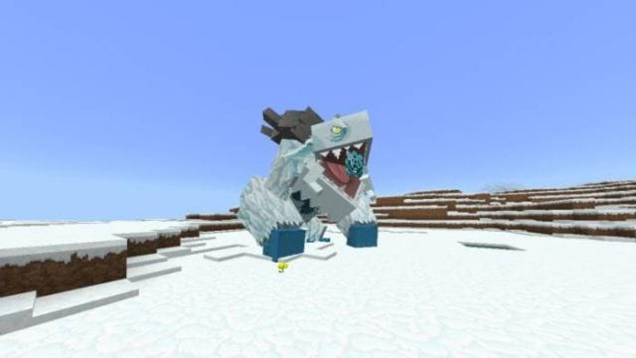 Mowzies mobs addon 1 18 minecraft pe bedrock addons